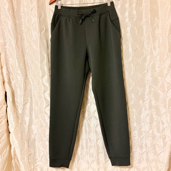 Lululemon Smooth Spacer Joggers Grey Sage Green Men’s Pants - Picture 5 of 13